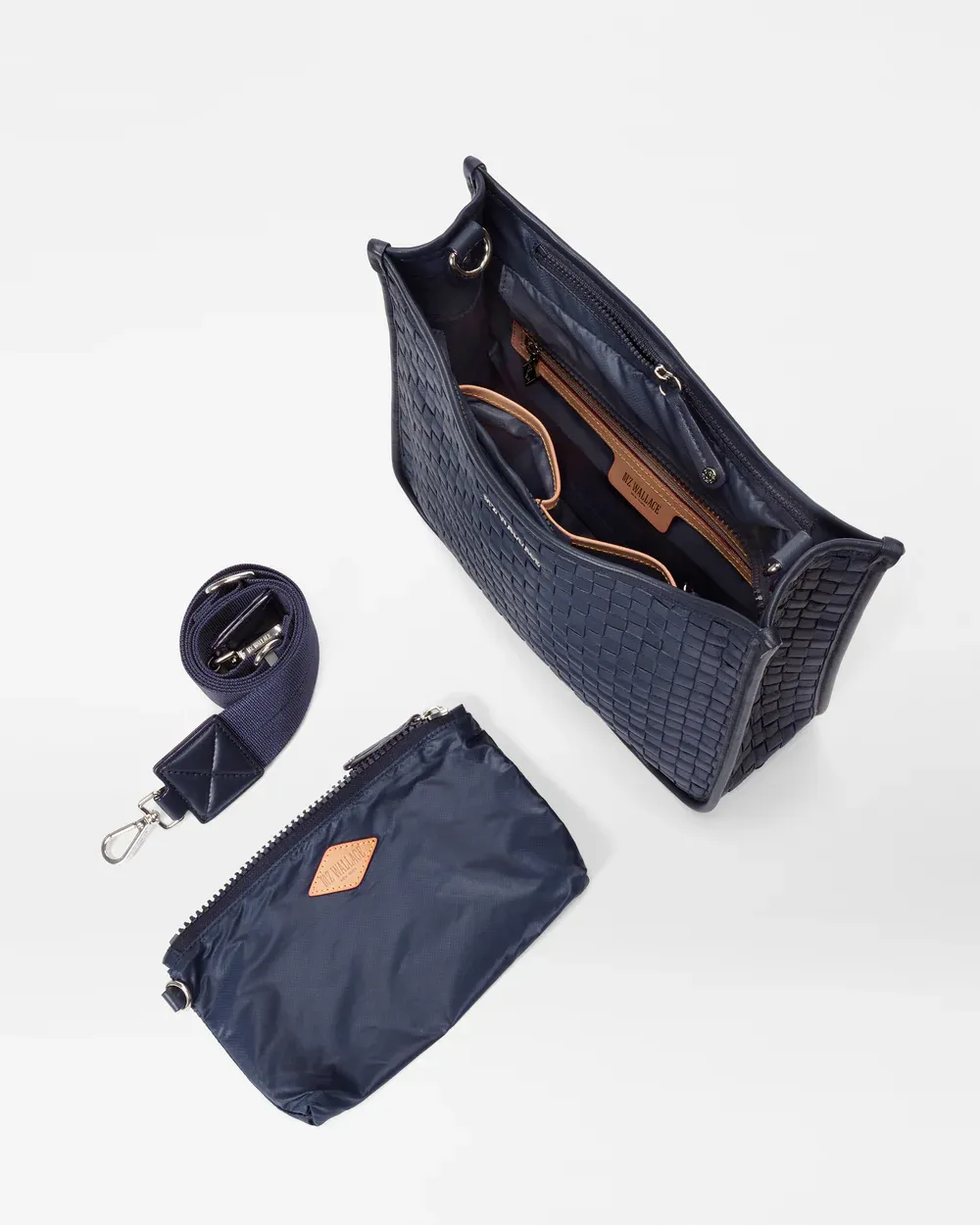 Woven Box Crossbody | Dawn