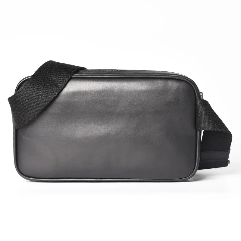 Woven Leather Waist Bag