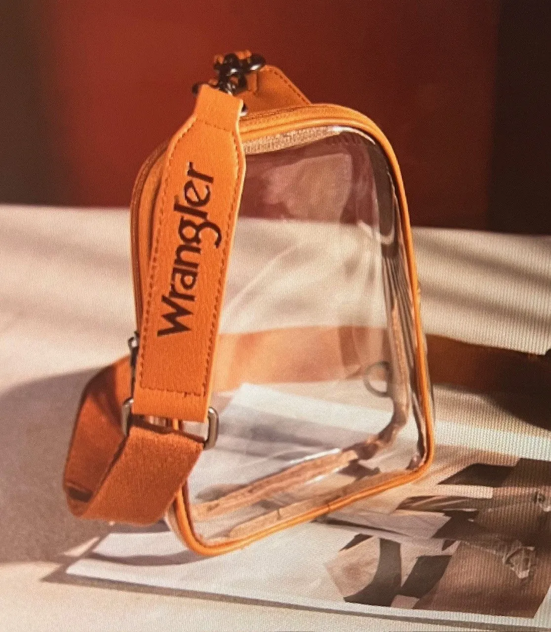Wrangler Howdy Clear Crossbody Purse