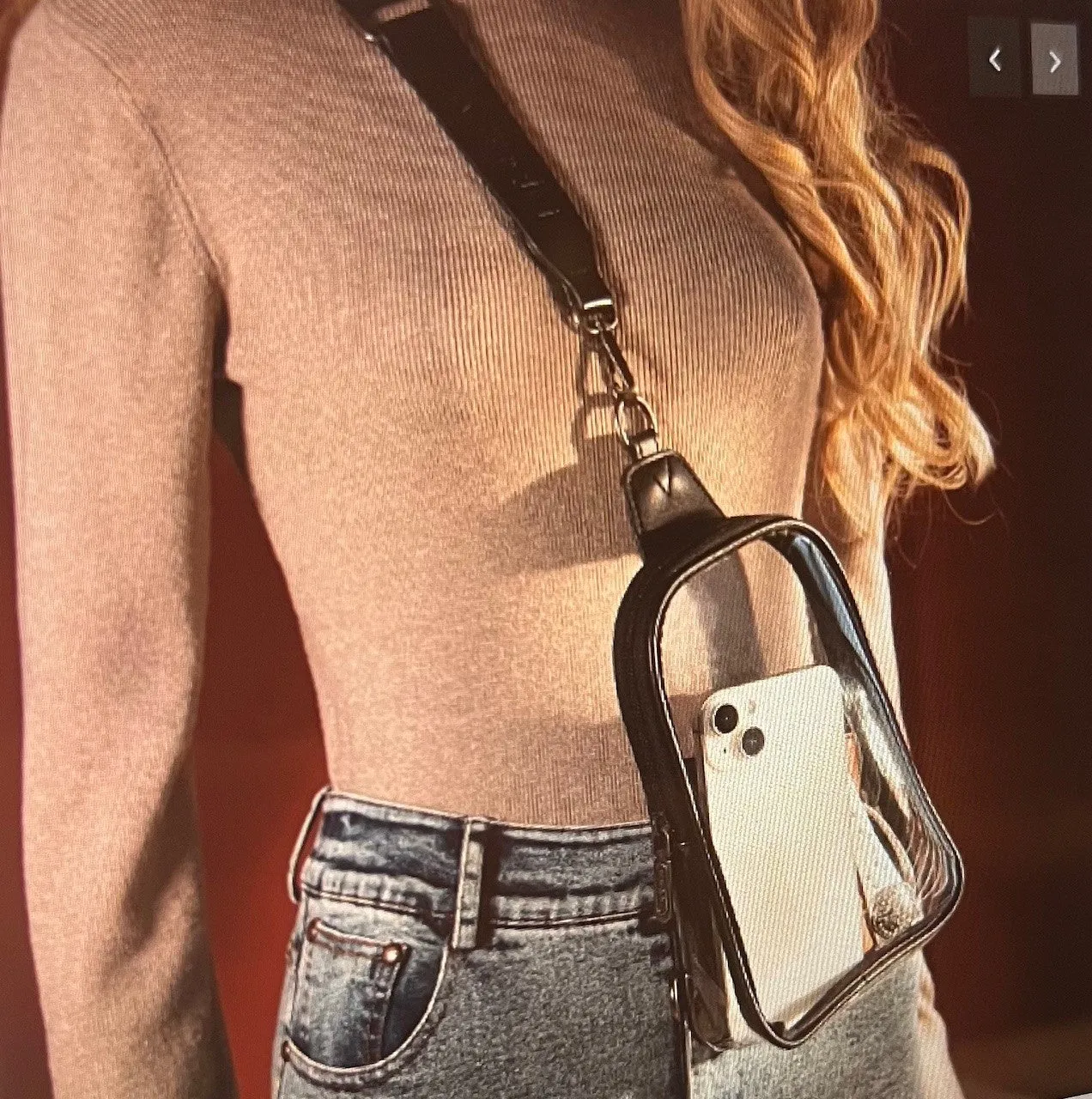 Wrangler Howdy Clear Crossbody Purse
