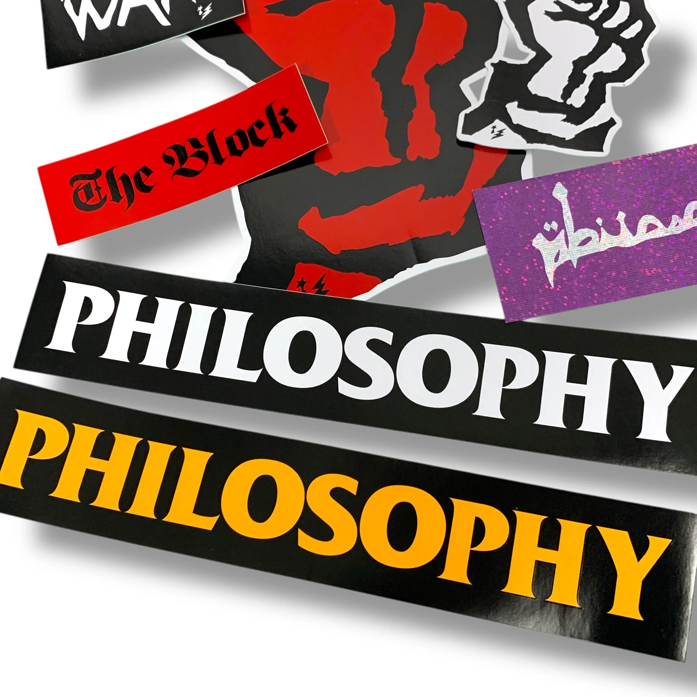 WTaps Vintage Philosophy Store Limited Sticker Set 1