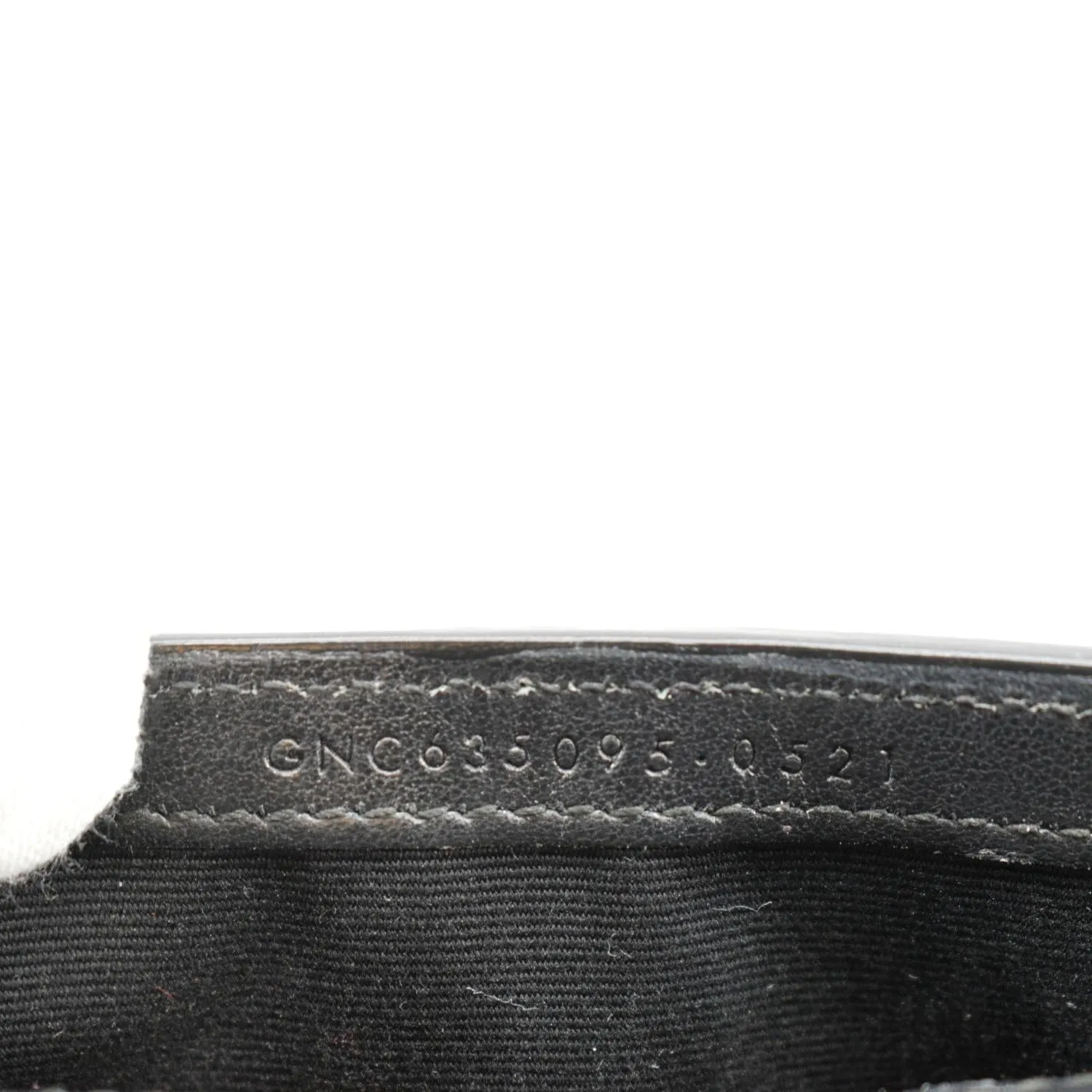YVES SAINT LAURENT Kate Crocodile Leather Shoulder Bag Black
